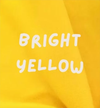 Bright yellow