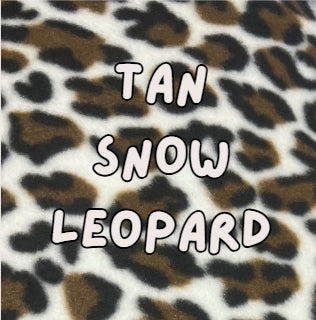 Tan snow leopard